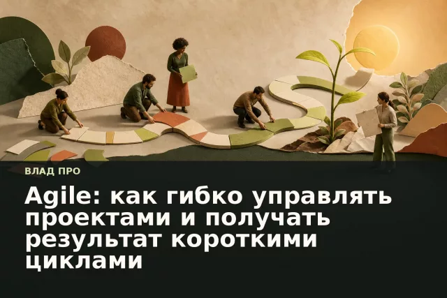 Команда собирает маршрут из модульных карточек вокруг растущего растения