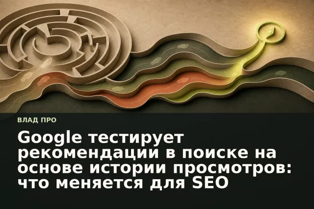 Бумажный лабиринт с разными маршрутами как метафора персонализированной поисковой выдачи.