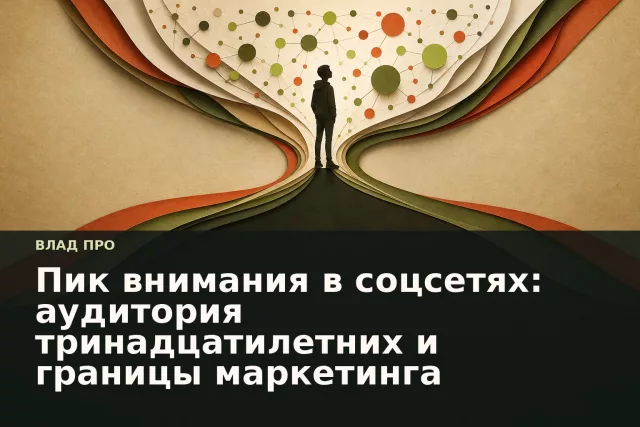 Абстрактные песочные часы из бумажных лент показывают пик внимания подростка в социальных сетях.