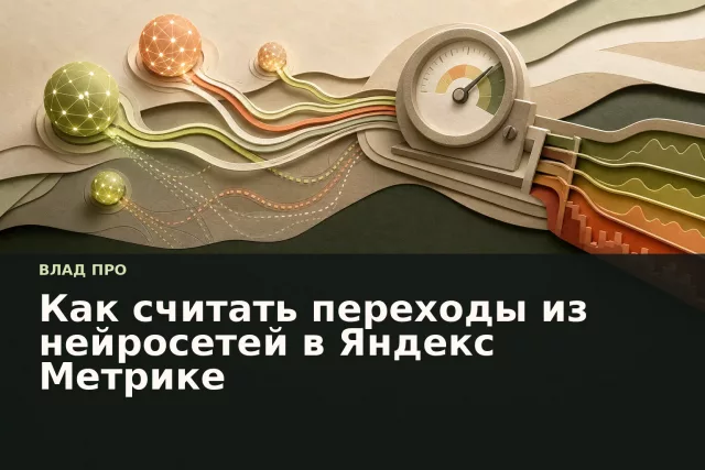Светящиеся пути от абстрактных ИИ-сфер ведут к измерительному прибору, часть маршрутов скрыта под бумажной поверхностью.