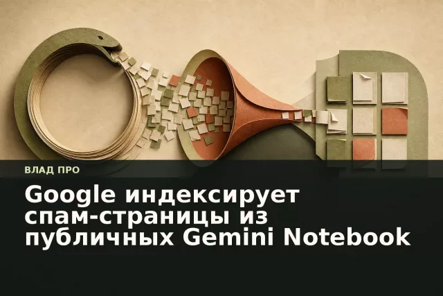 Абстрактная бумажная лента с зелёными и терракотовыми фрагментами, уходящая в поисковую воронку