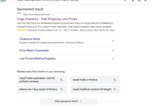 google result